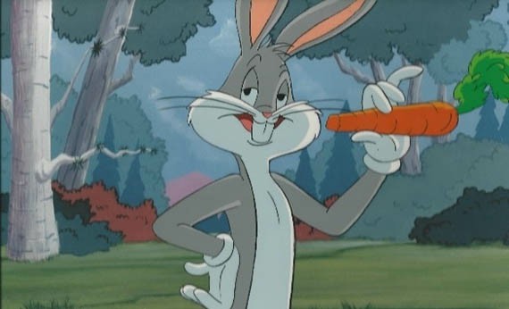 Bugs Bunny and Carrot Makanan Favorit Tokoh Kartun - Bugs Bunny