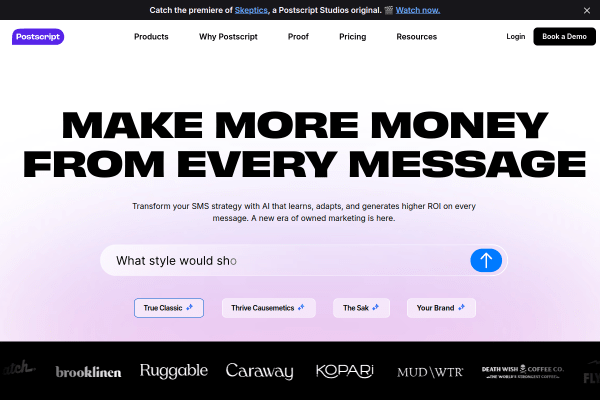 Postscript Screenshot