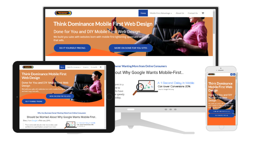 Web Design Mock Up