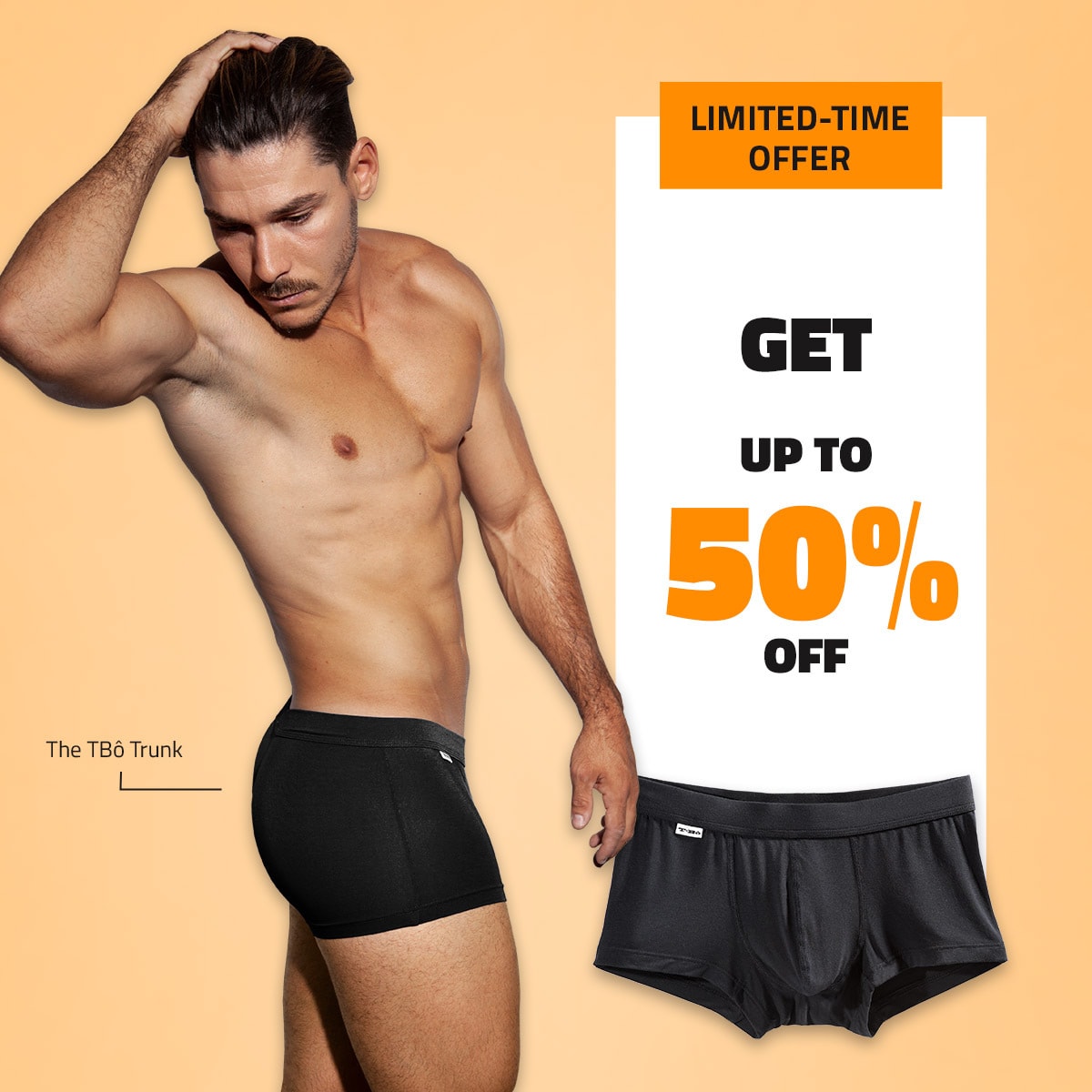 The TBô Brief 3 Pack, Men's Bamboo Underwear