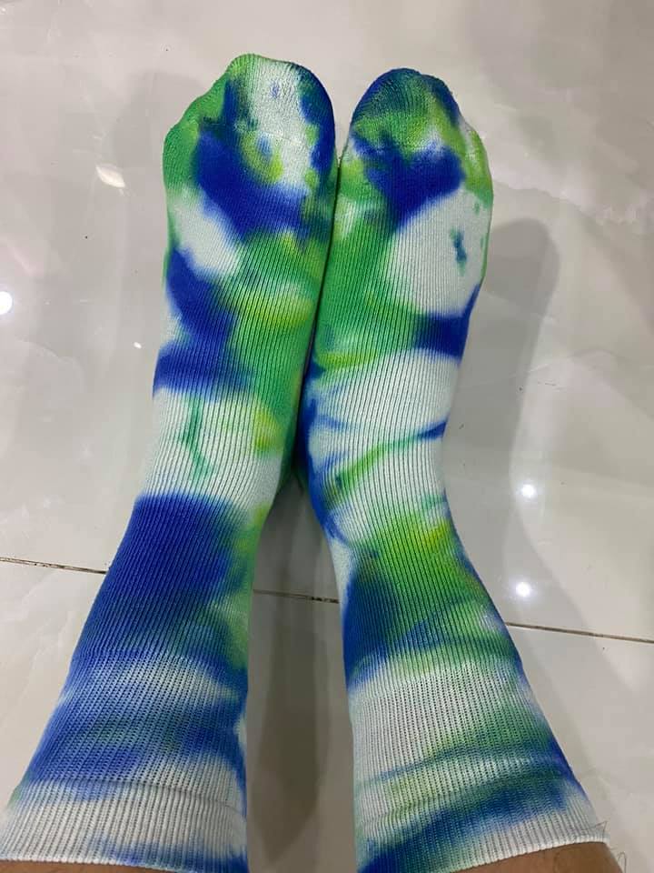 Unique Custom Tie Dyed Socks