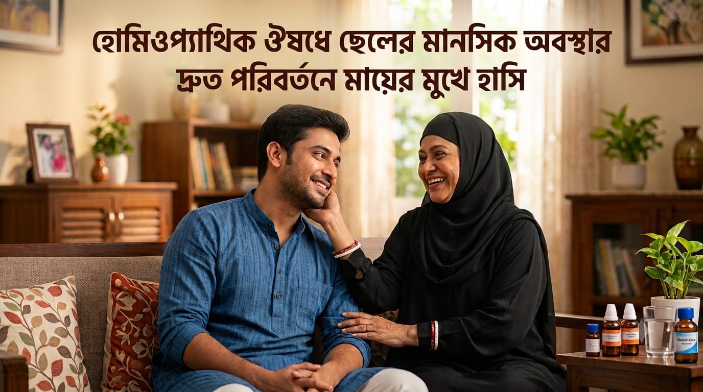 Anxiety (উদ্বিগ্নতা/উৎকণ্ঠা) নির্মুলে হোমিওপ্যাথিক সাফল্য