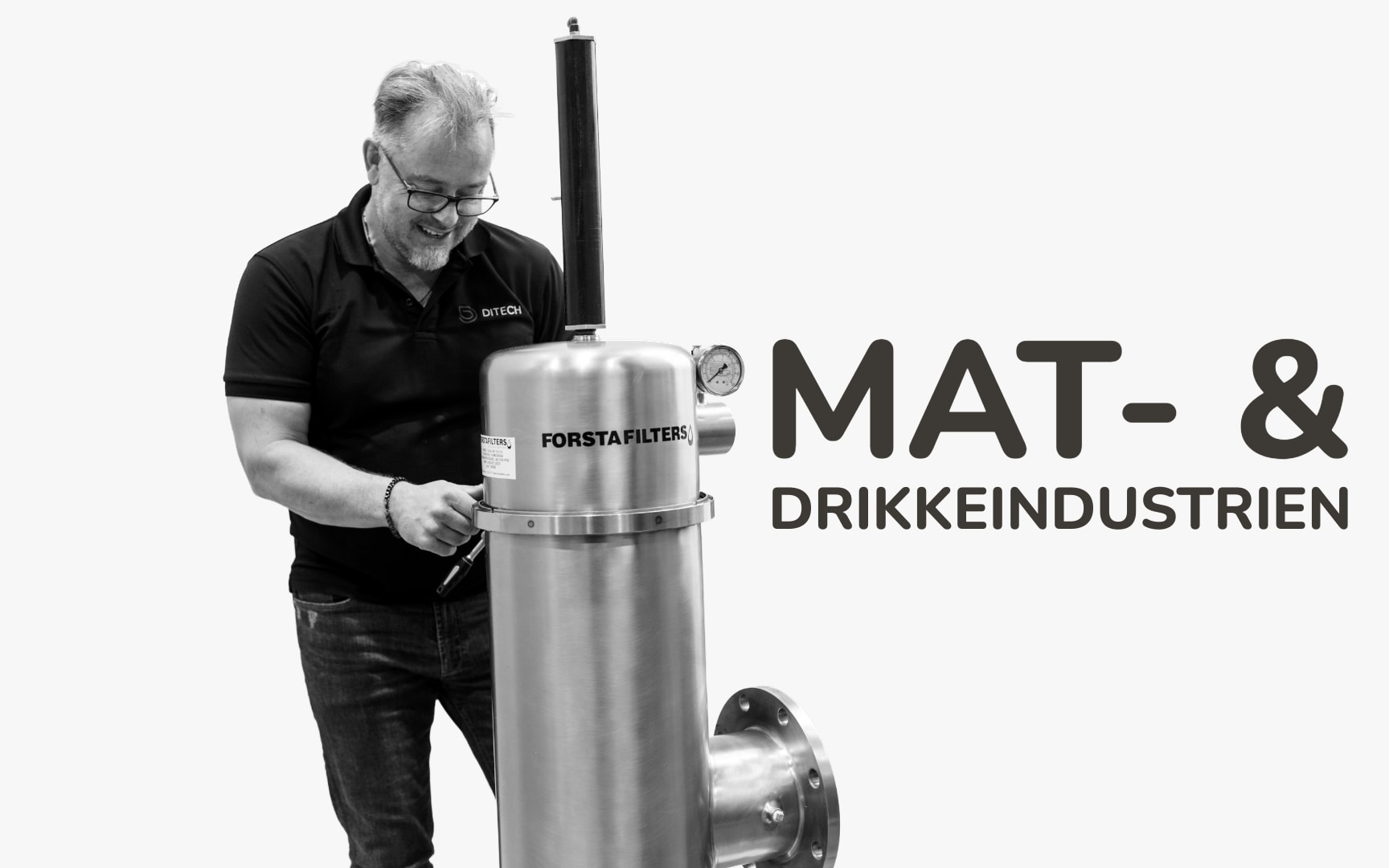 Selvrensende automatiske filtre til mat- og drikkeindustrien