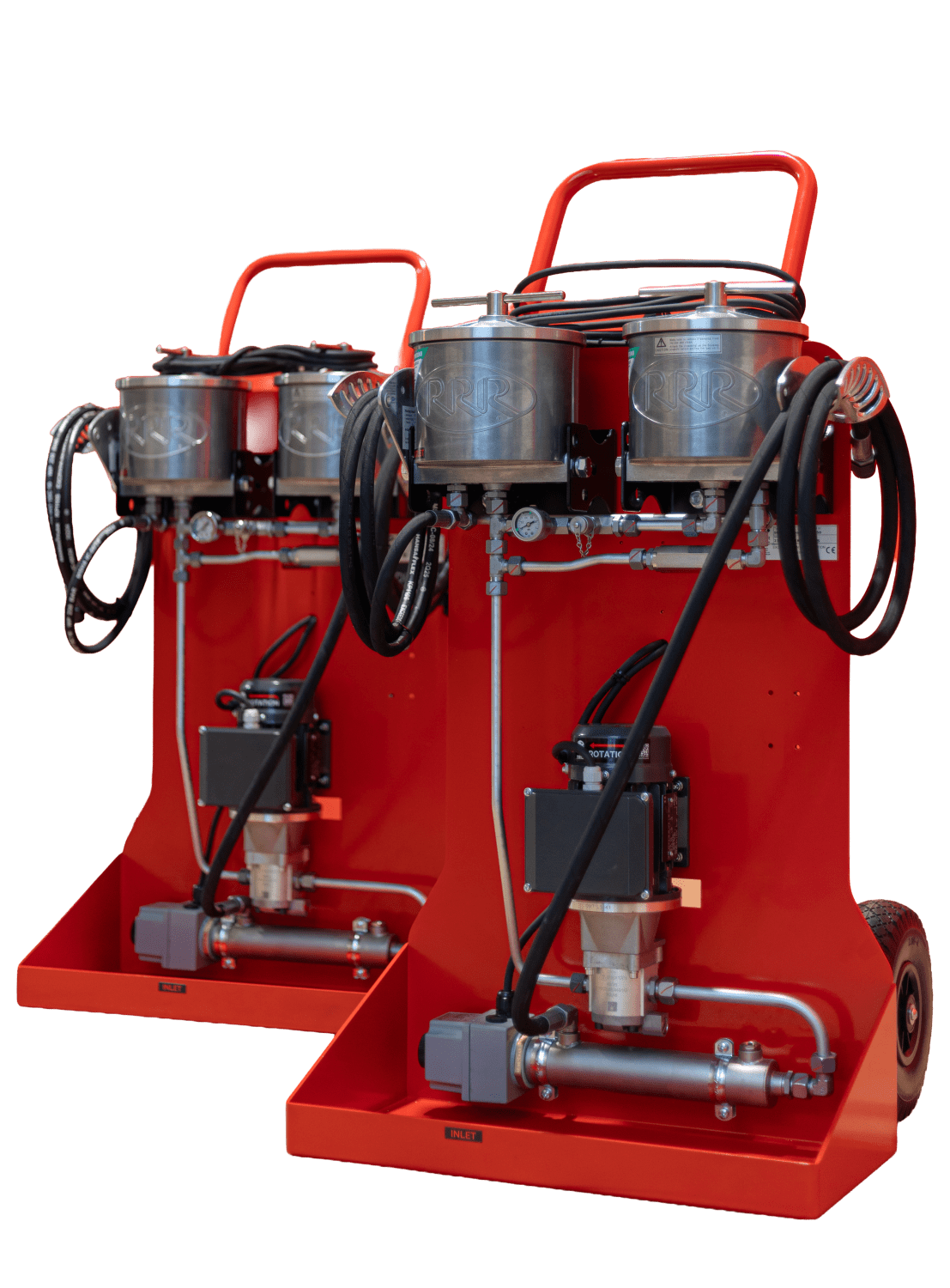 Mobile offline filter 230V, incl. on-off switch, sampling port & suct. filter with preheater,5 l/min