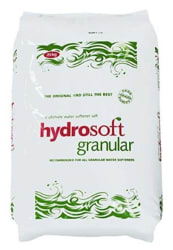 HYDROSOFT: High Purity Water Softening Granular Salt (25kg Bag)