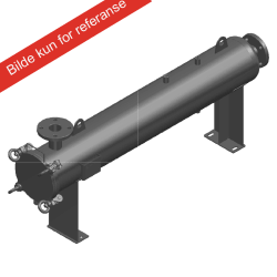 Highflow filter, one cartridge 40", HBMF-1-40-4-T1-F2-10-100-PS-B
