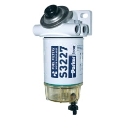 Complete Fuel Filter w/Plastic Bowl, 10 micron