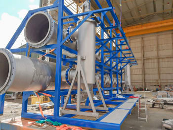 Largest single installation of lice filtration systems