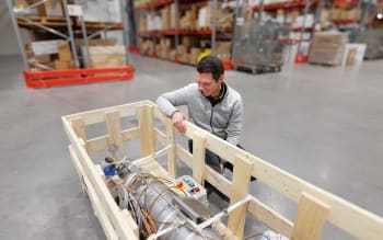 Seawater filtration with efficient self-cleaning