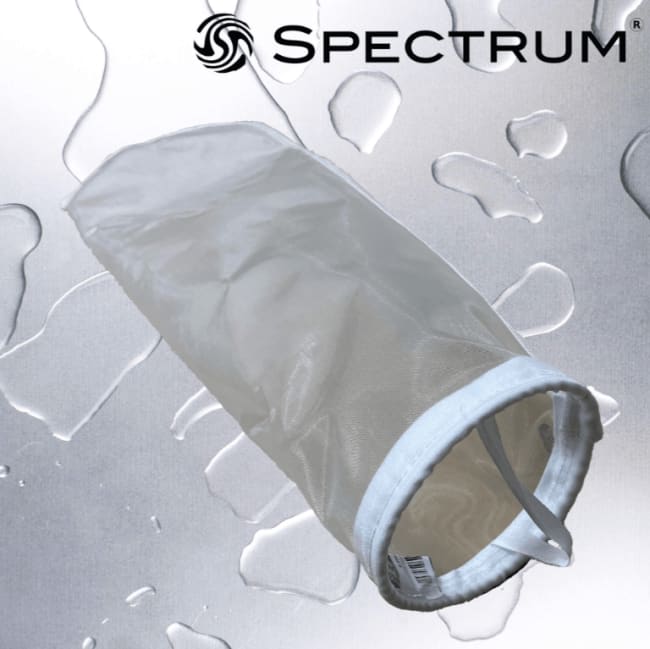 EBESN-150-2 : SPECTRUM Economic Bag Nylon 150µm Size 2 Stainless Steel Neck Ring