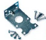 WBSSKIT : BB& PBH housing 316 stainless steel plated bracket kit w/ screws