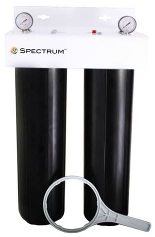 DoubleFilter Housing System 20" 3/4" in / out, EFHS-PK-2-20-