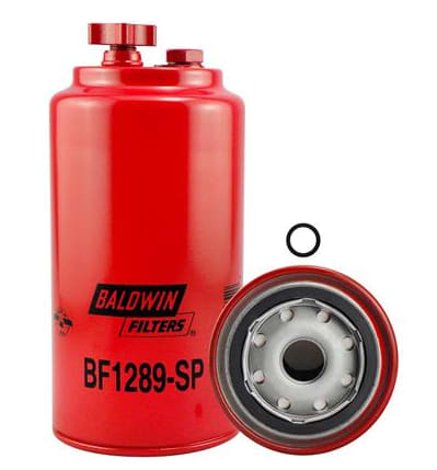 Fuel/Water Sep. ,Spin-on w/Drain and Sensor Port