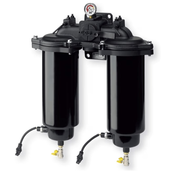 DFBO-14 Duplex 14" Fuel Marine Filter, 25 µm