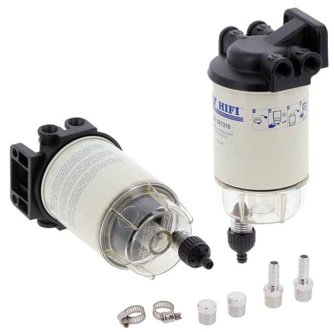 Complete Fuel filter, Element, bowl & head