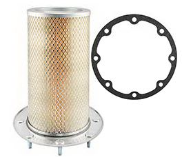 Inner Air Filter Element w/8 Bolts
