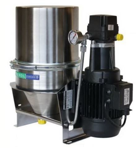 Filter unit w/suction pump, 100-120 l/hr