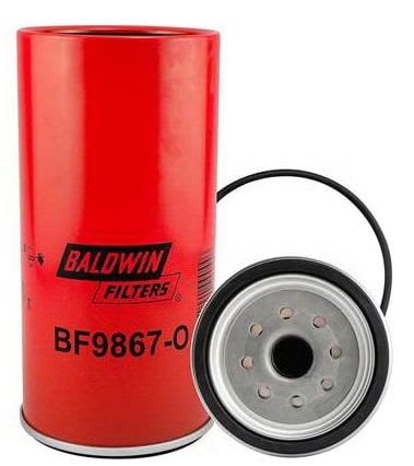 Fuel Filter, Spin-on w/open port for bowl