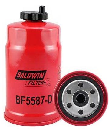 Secondary Fuel Spin-on w/ Drain