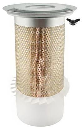 Outer Air Filter Element w/ Fins and Lid