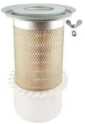 Air Filter Element w/ Fins and Lid