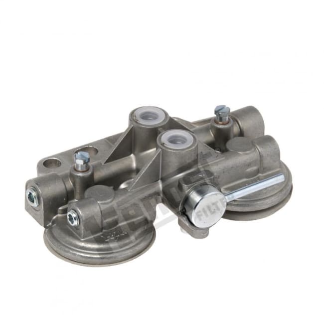 Filter Holder, Dobbel M/Vendekran