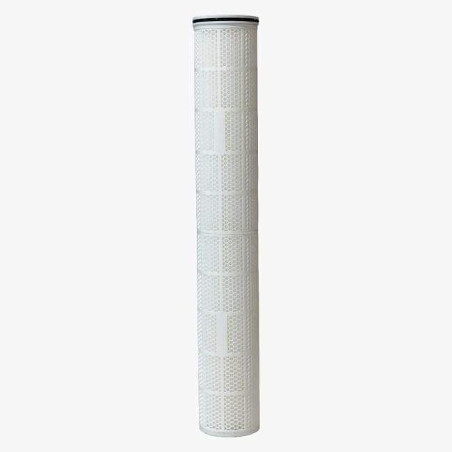 High Flow Filter, 40", 10my, Hardcage