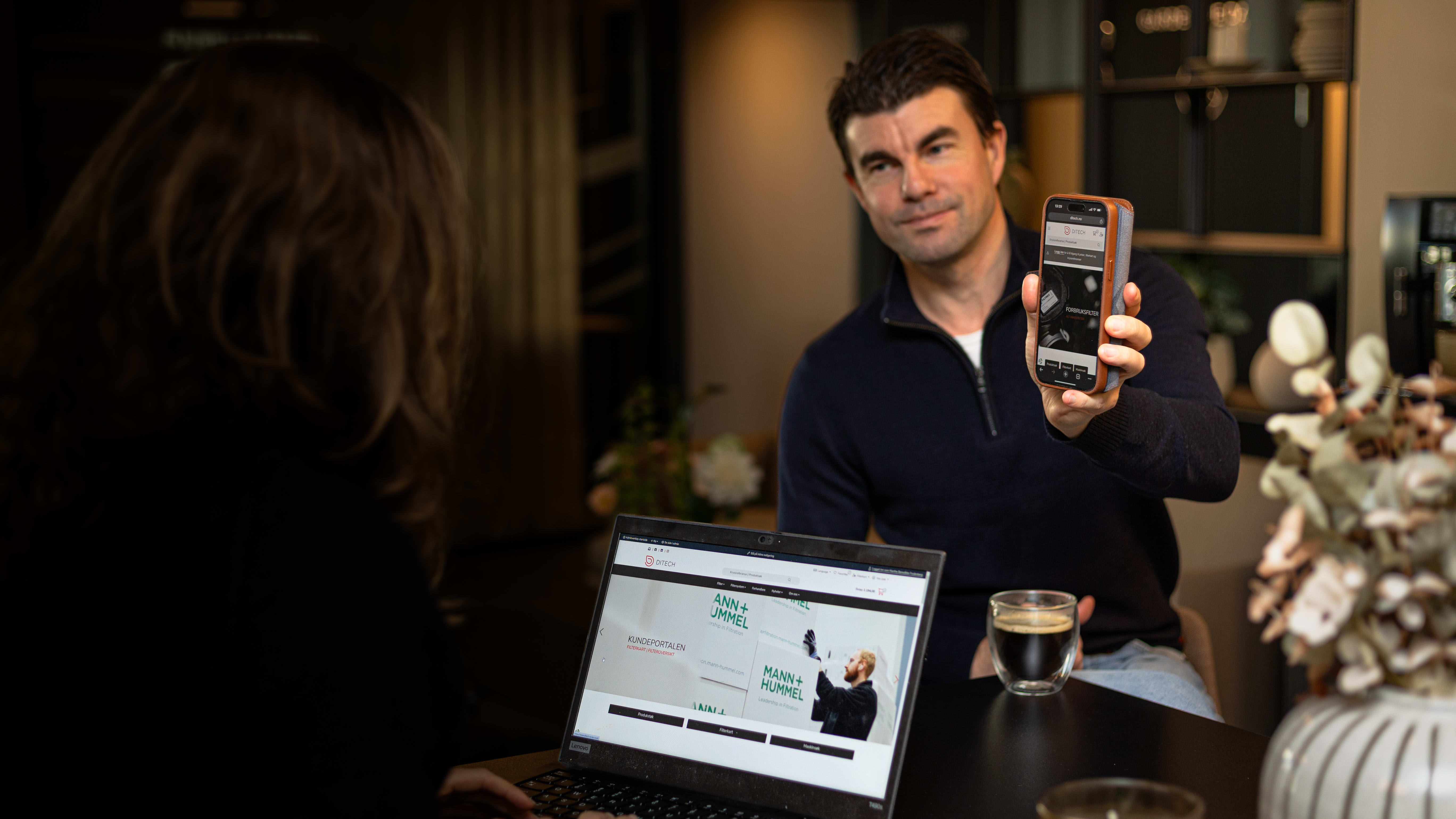 Customer portal and filter overview