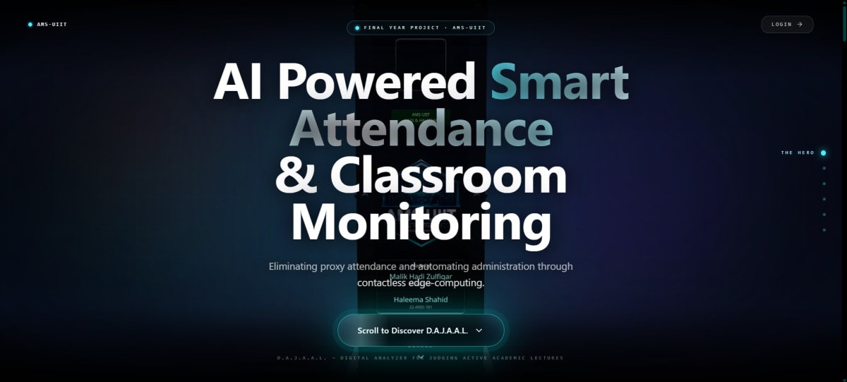 AI Attendance & Class Mgmt