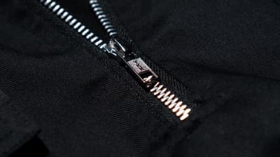 Half Zipper Detail - Supporting View of zipper mechanism