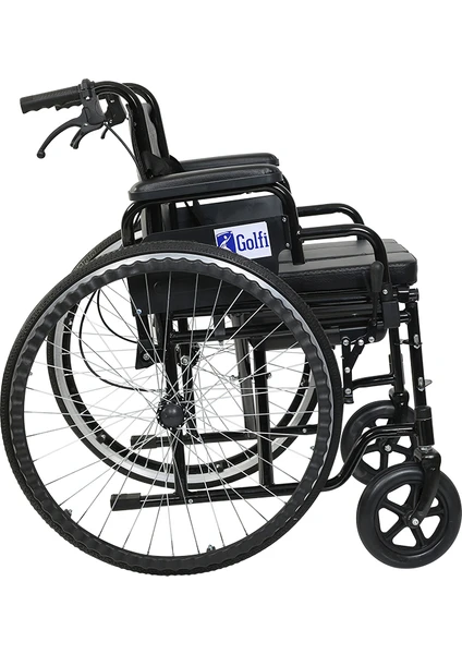 Image 2 of a product Golfi G120 Klozetli Tekerlekli Sandalye