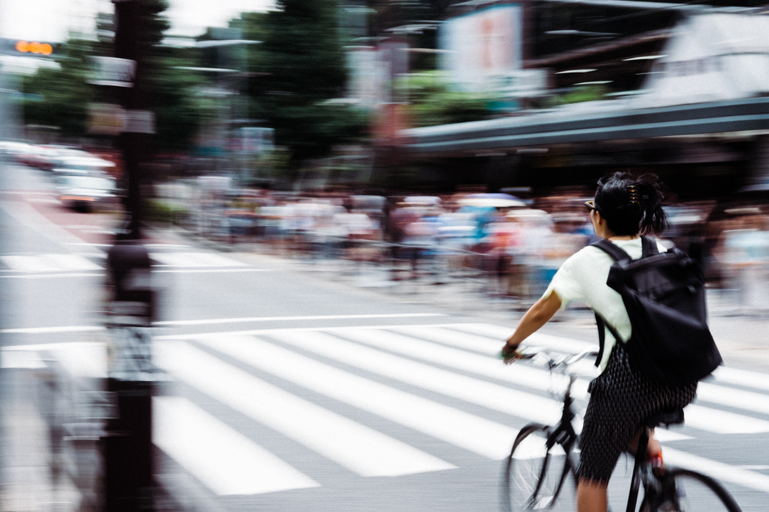Bicycle Lady