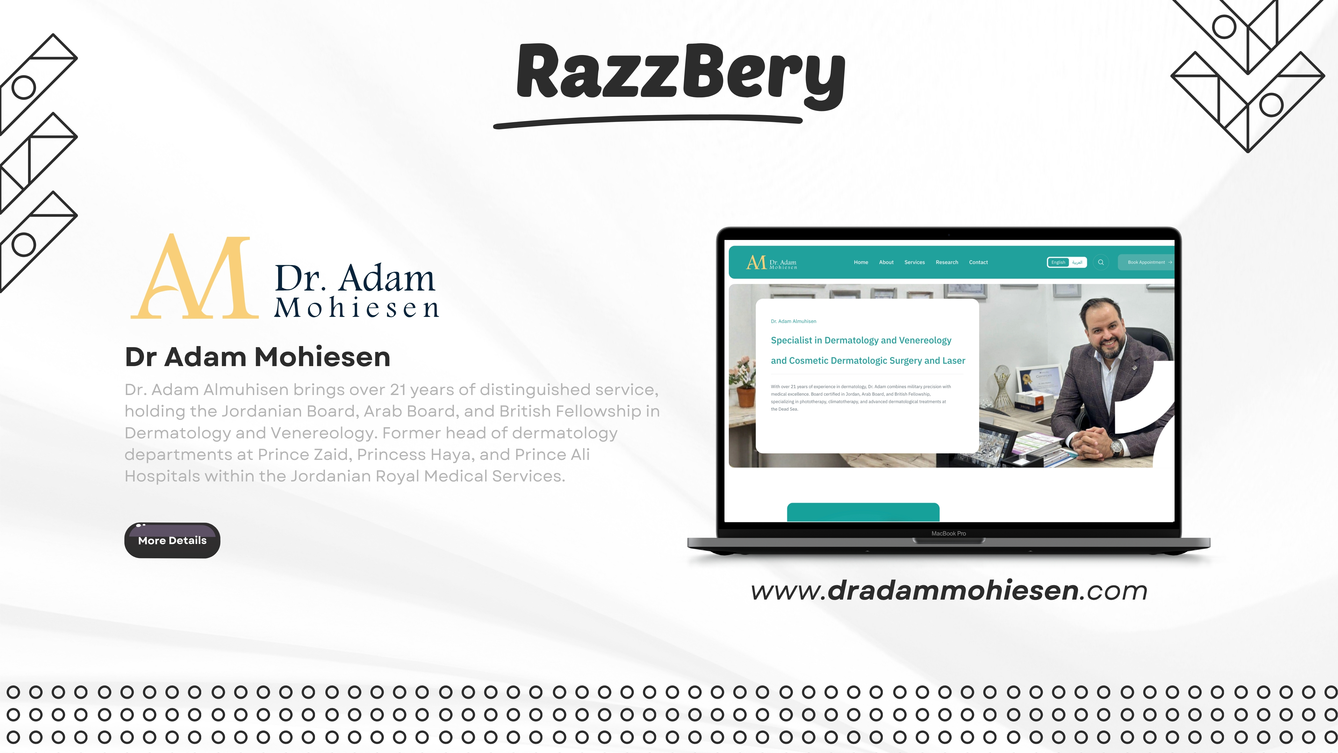 Dr Adam Moheisen by Razzbery Solutions