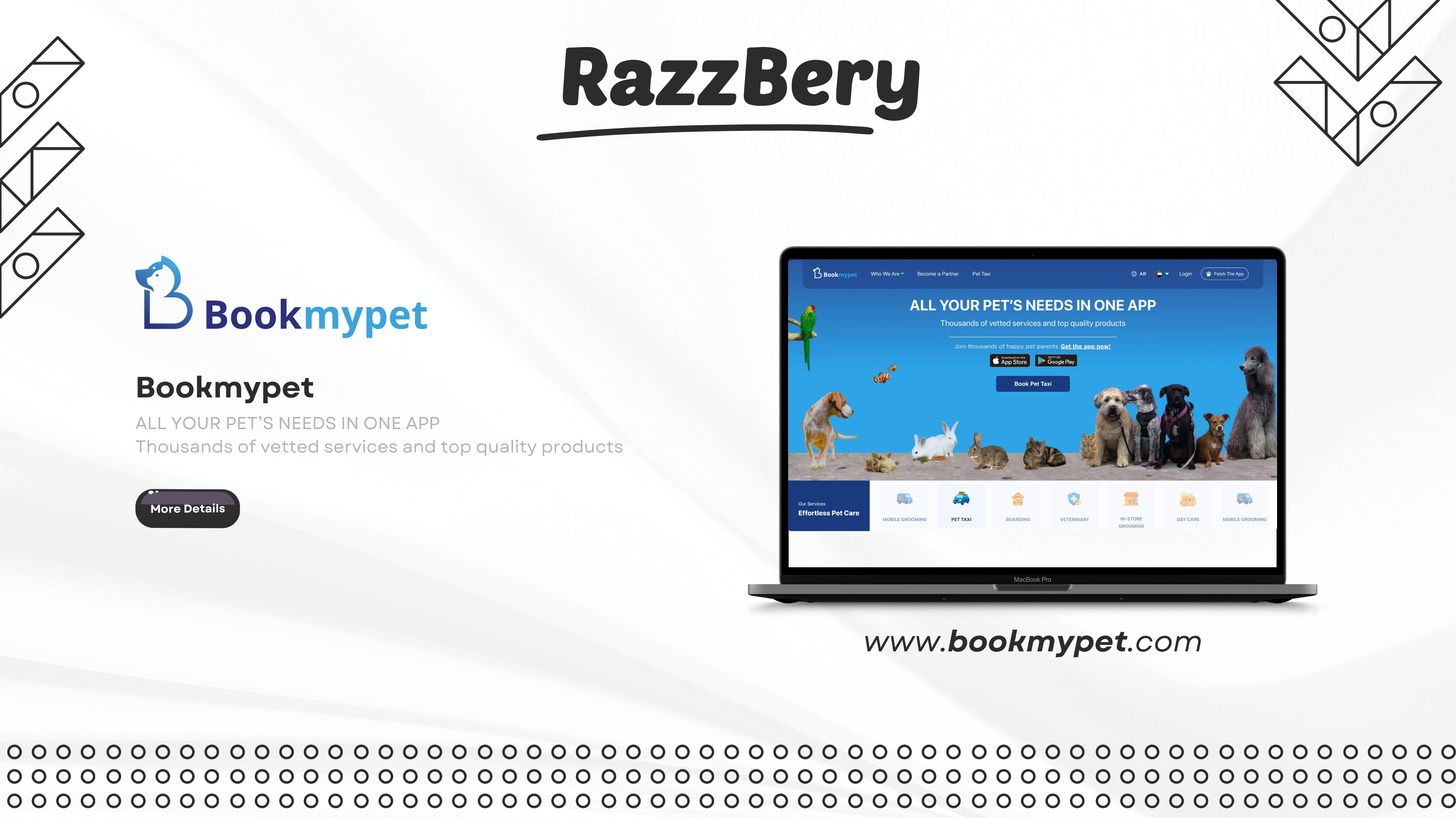Bookmypet - رزبري سوليوشنز
