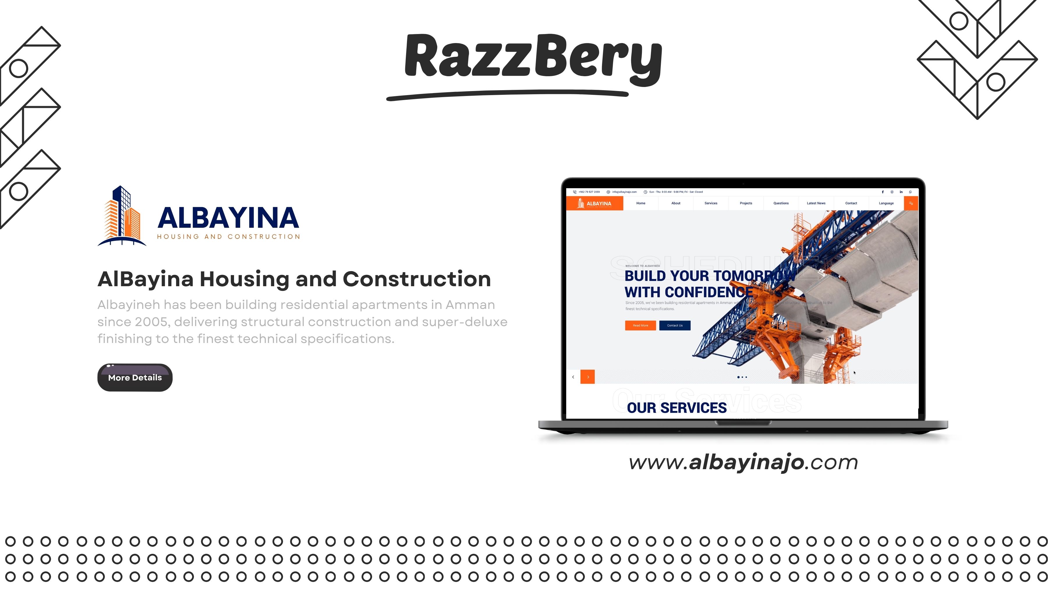 Albayina Housing and Construction by Razzbery Solutions