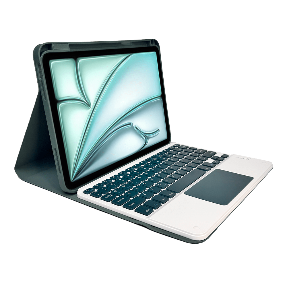 Smart Case con Teclado Bluetooth y Touchpad - SMARTCASE IP 10 GE 10/10.9(2022) TC + PAD GREEN