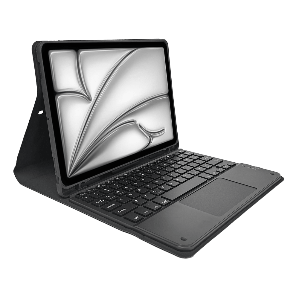 Smart Case con Teclado Bluetooth y Touchpad - SMARTCASE IP 10.2/10.5 TC + PAD BLACK