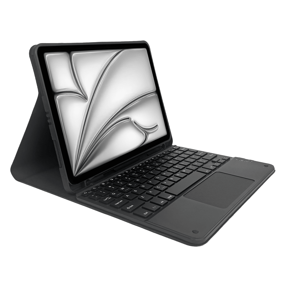 Smart Case con Teclado Bluetooth y Touchpad - SMARTCASE IP 10.9/11 TC + PAD BLACK