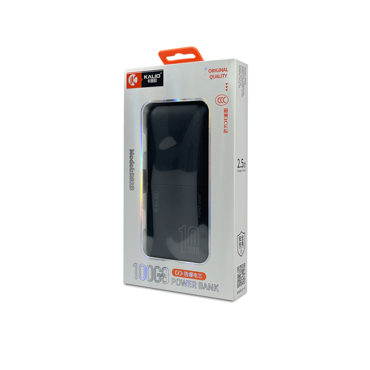 Power Bank 10.000 MAH R02 - POWER BANK 10000 MAH R02 BLACK