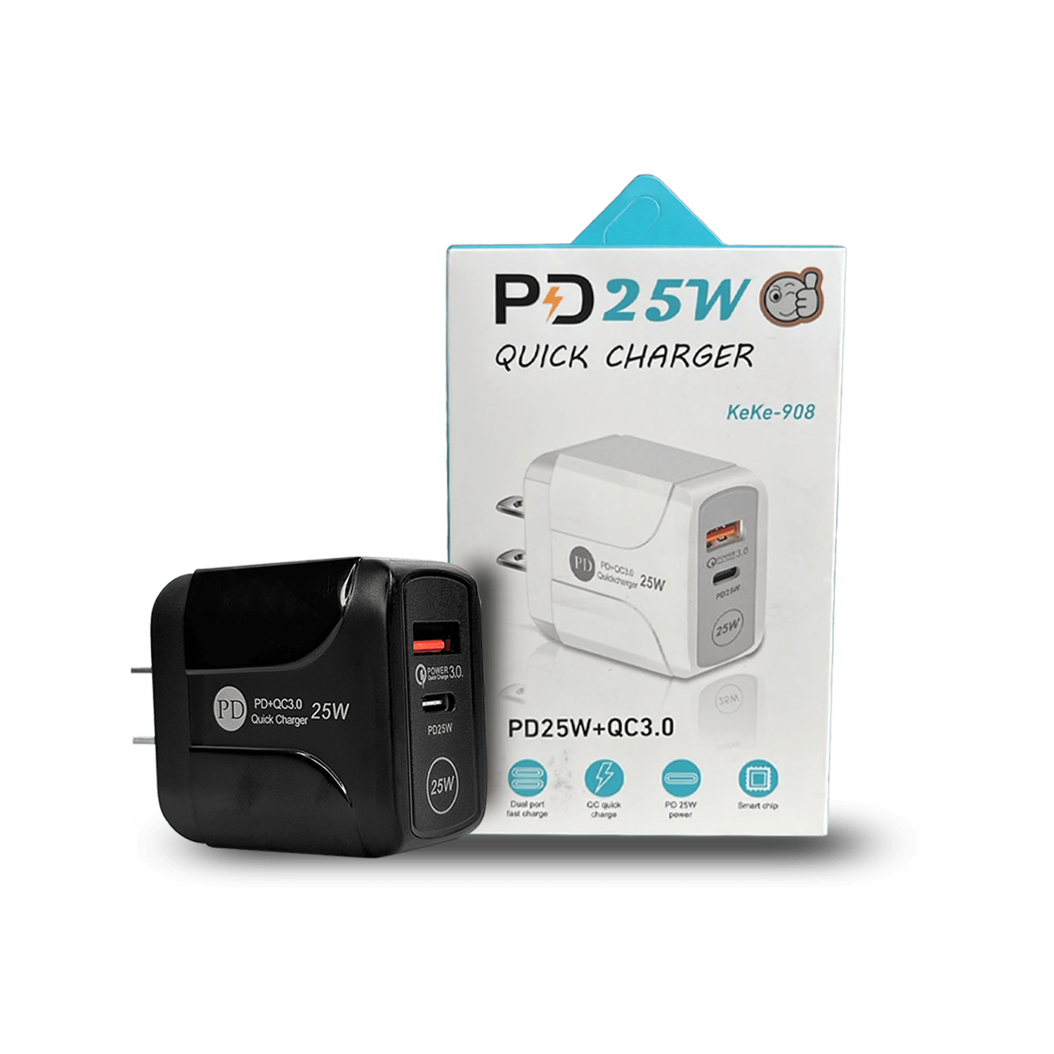 Cargador PD25W + QC3.0