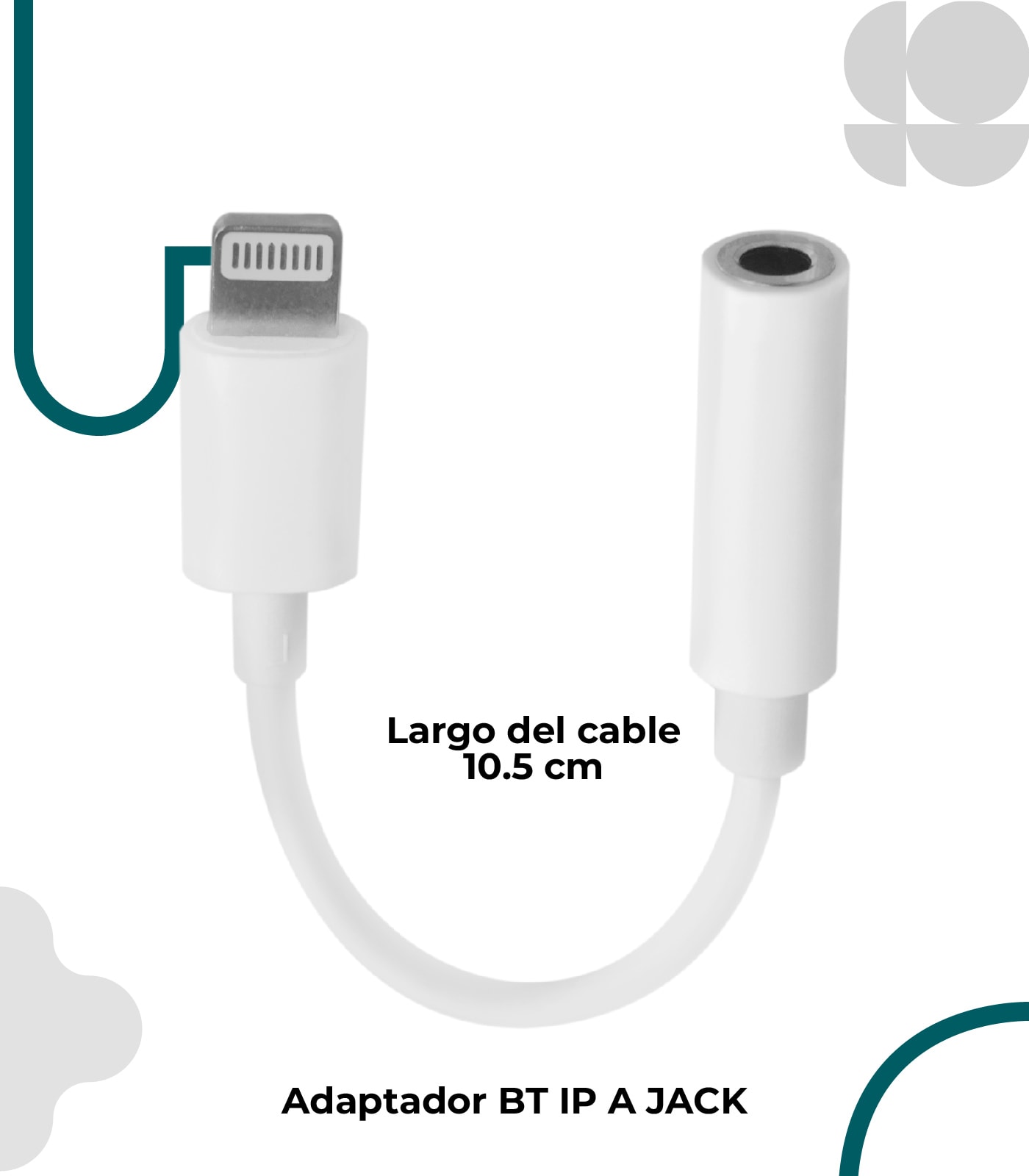 ADAPTADOR BT IP A JACK