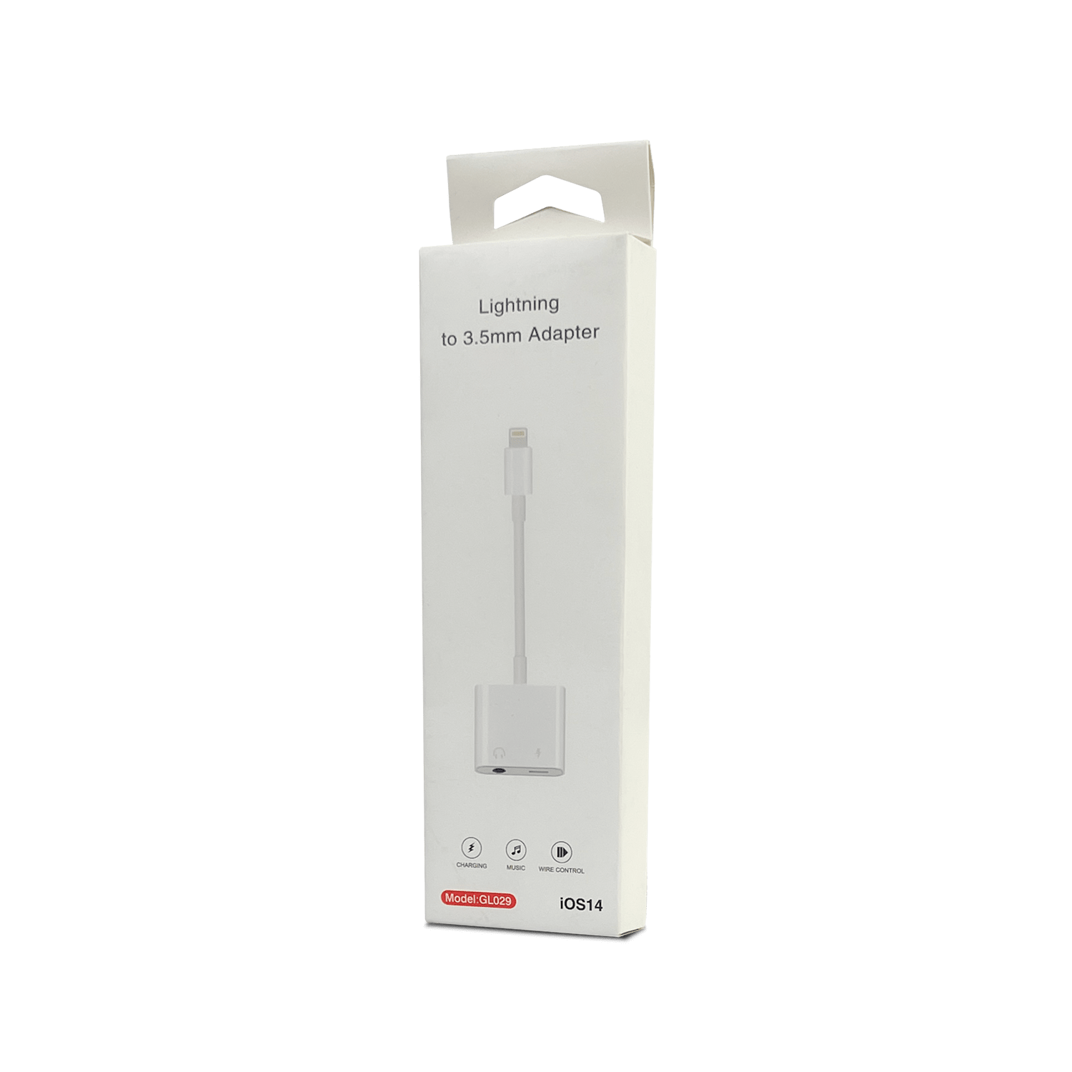 ADAPTADOR CAR Y AUD IP A 3.5 GL029