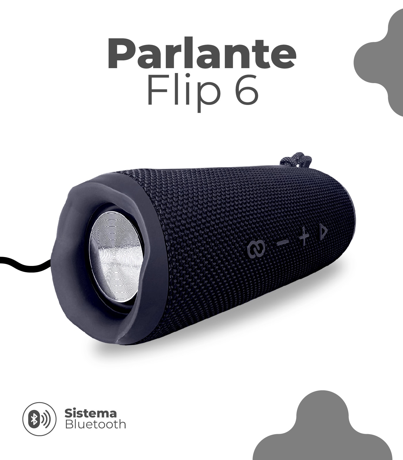 PARLANTE FLIP6 A BLACK