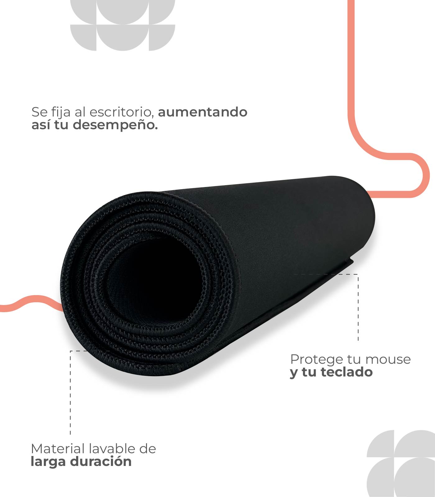PAD MOUSE PLANO UNICOLOR
