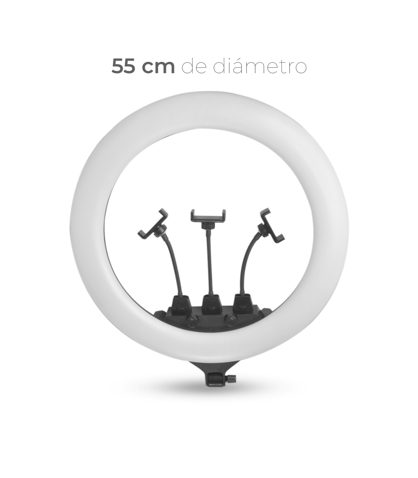 Aro de Luz ZB-F488 55cm 3T - ARO DE LUZ ZB-F488 55CM 3T