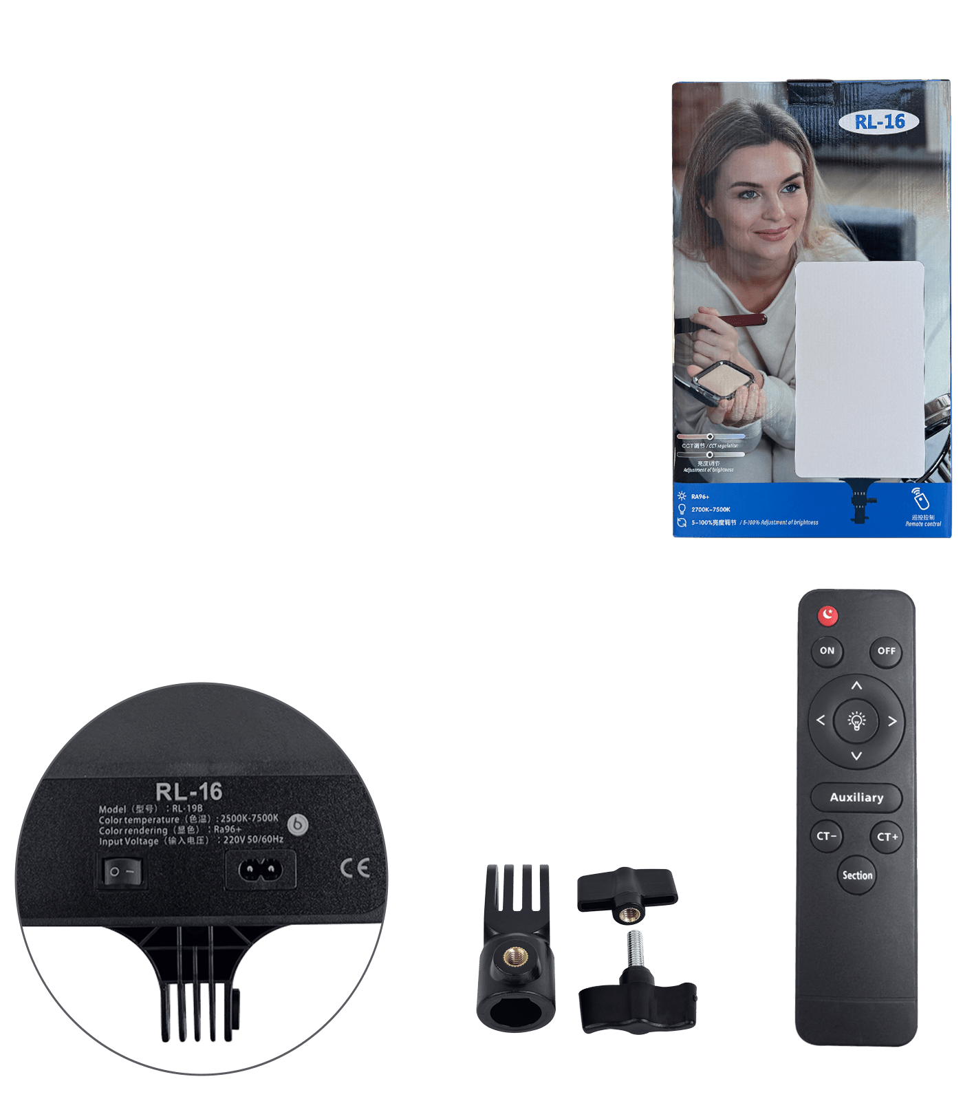 LED PORTABLE CAMERA LIGHT RL-16