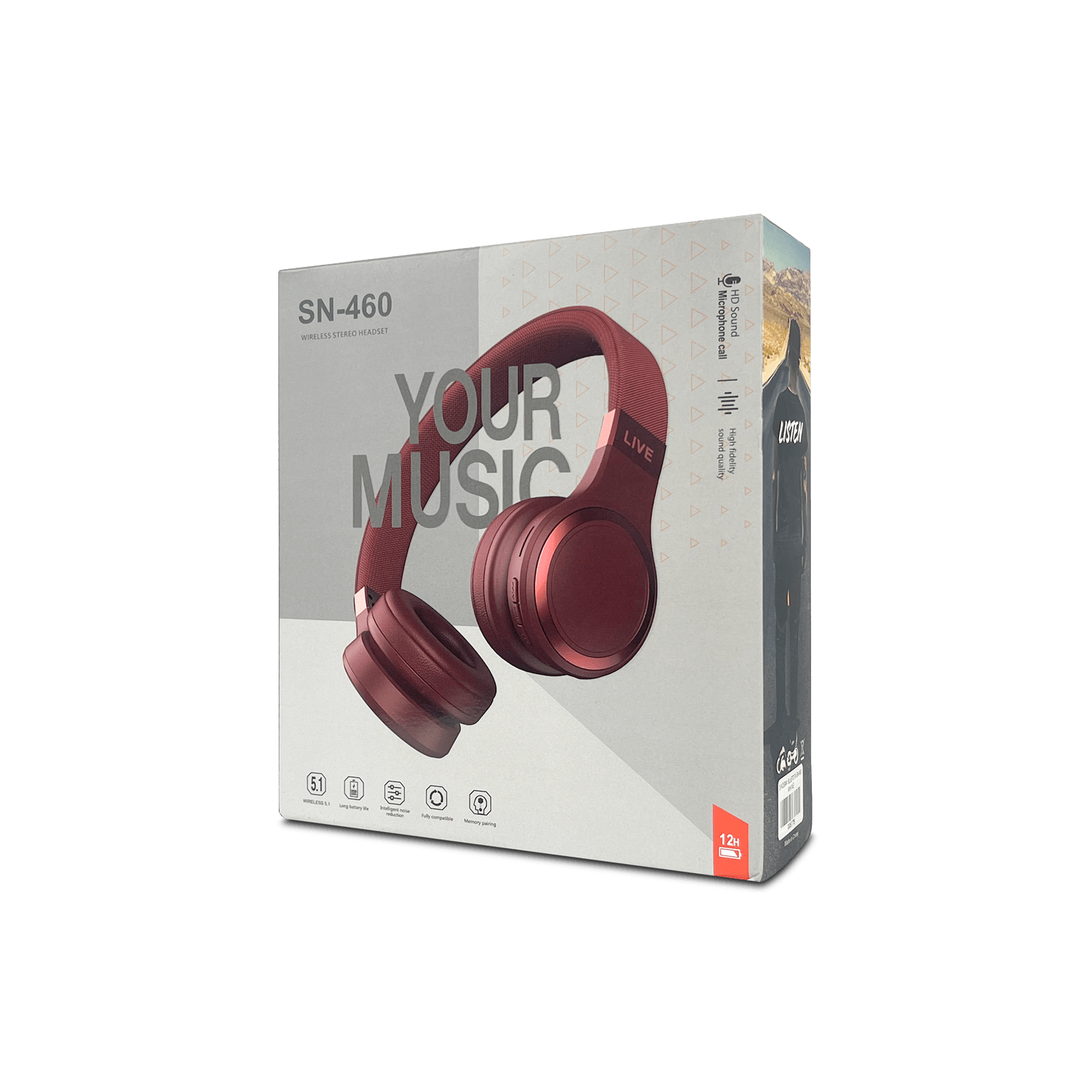 DIADEMA BLUETOOTH SN 460 BLUE