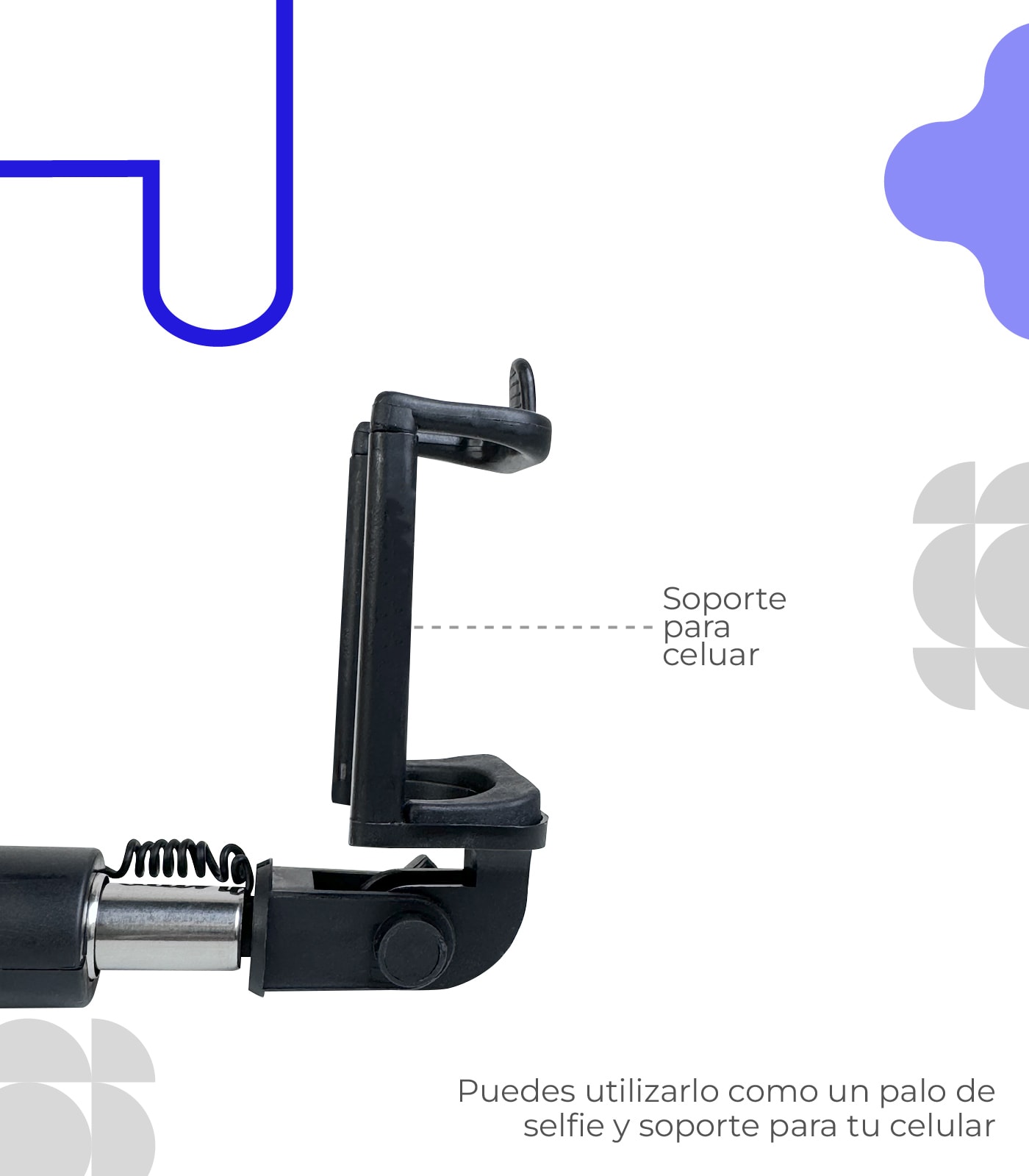 MONOPOD COLOR CABLE AUX