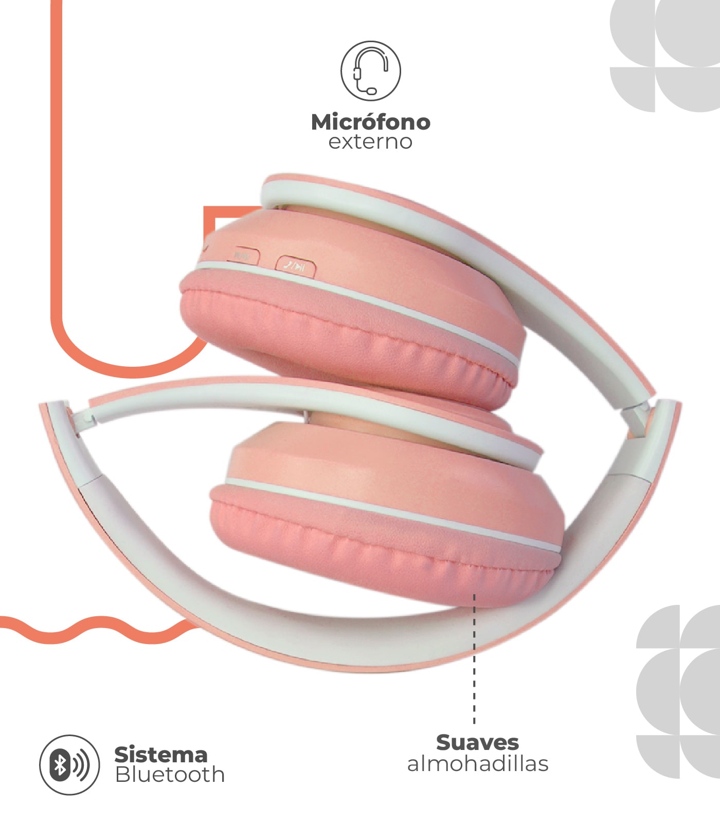 DIADEMA BLUETOOTH P39 BLACK