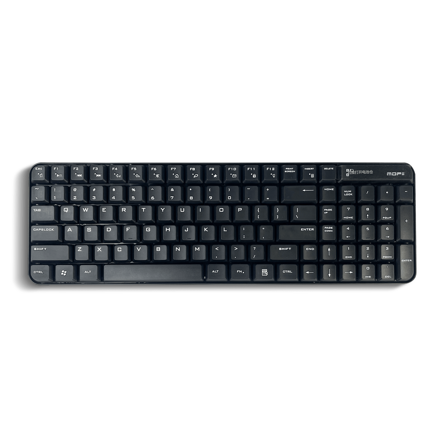 COMBO TECLADO + MOUSE MOFI BLACK X190